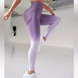 Seamless ombré leggings